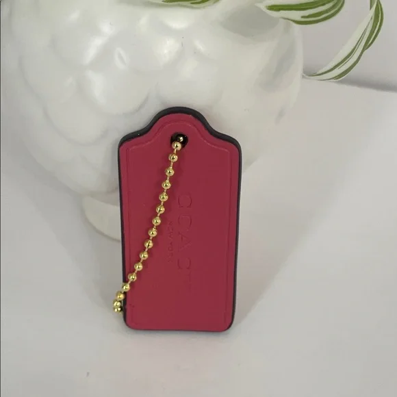 Coach Gold Foil Rexy Hang Tag Key Fob Hangtag - Picture 4 of 7